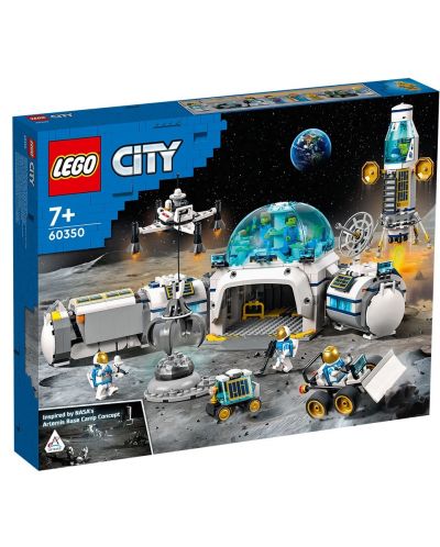 Кonstruktor Lego City Space - Lunarna istraživačka stanica (60350) - 1