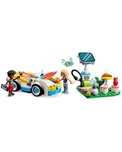 Konstruktor LEGO Friends - Električni auto i punjač (42609) - 3