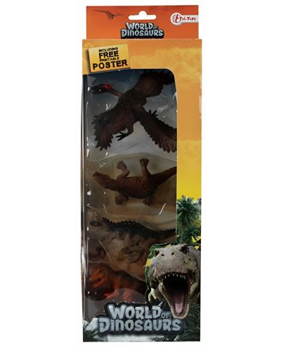 Set figura Toi Toys World of Dinosaurs - Dinosauri, 12 cm, asortiman - 3