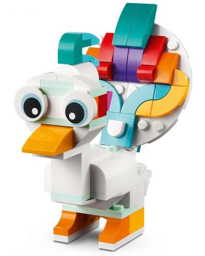 Konstruktor 3 u 1 LEGO Creator - Čarobni jednorog (31140) - 5