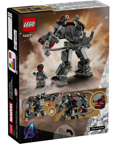 Konstruktor LEGO Marvel Super Heroes - Robot ratnog stroja (76277) - 6