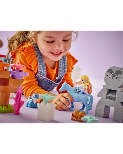 Konstruktor LEGO Duplo - Elsa i Bruni u Začaranoj šumi (10418) - 5