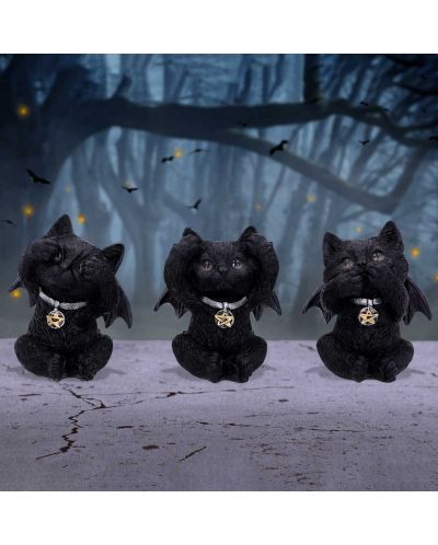 Set kipića Nemesis Now Adult: Humor - Three Wise Vampuss, 9 cm - 5