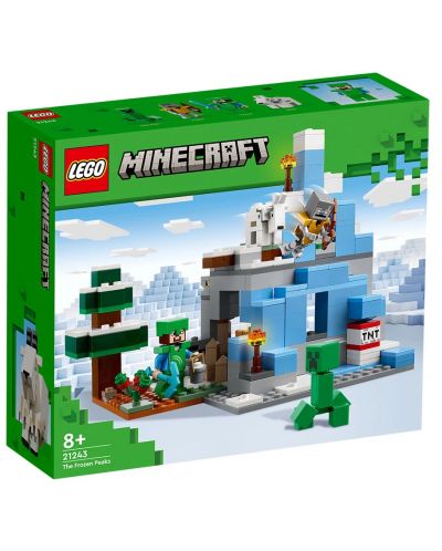Konstruktor LEGO Minecraft - Smrznuti vrhovi (21243) - 1