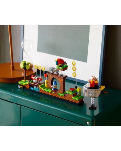 Konstruktor Lego Ideas - Sonic, zelena brežuljkasta zona (21331) - 8