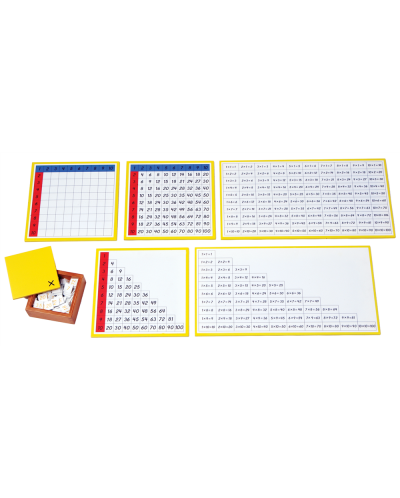 Set ploča Smart Baby - Montessori množenje - 1