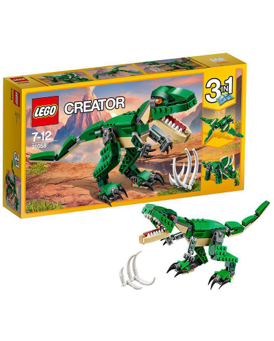 Konstruktor LEGO Creator 3 u 1 - Moćni dinosauri (31058) - 2