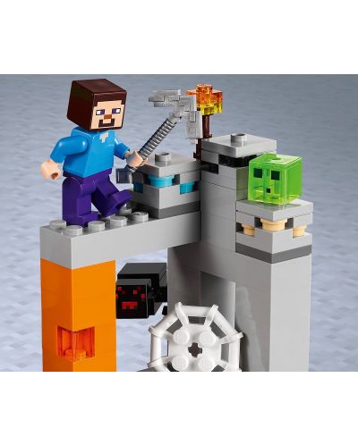 Konstruktor Lego Minecraft – Napušteni rudnik (21166) - 6