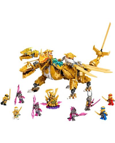 Konstruktor Lego Ninjago - Lloydov zlatni ultra zmaj (71774) - 3