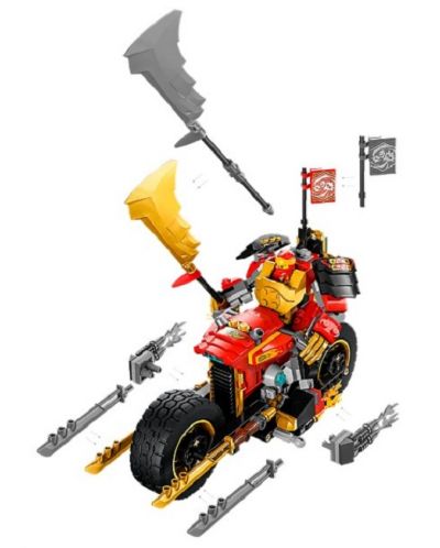 Konstruktor LEGO Ninjago - Kaijev robot napadač (71783) - 4