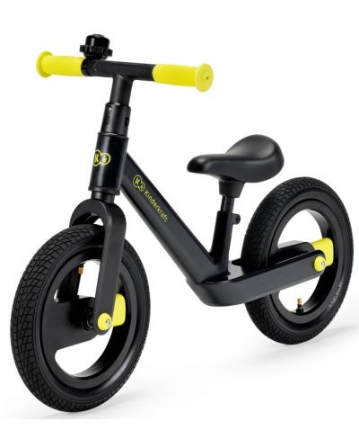 Bicikl za ravnotežu KinderKraft - Goswift, crni - 1