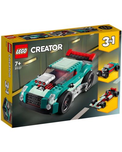 Кonstruktor LEGO Creator 3 u 1 - Trkači automobil (31127) - 1