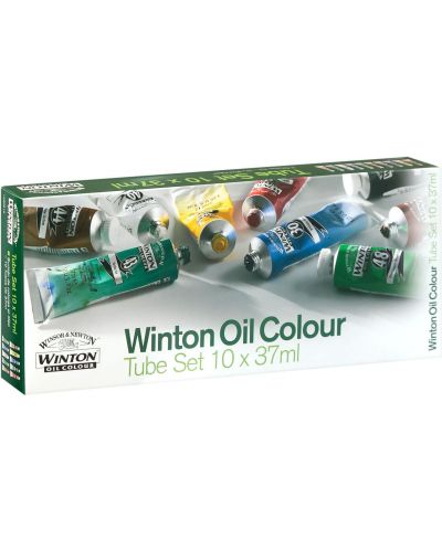 Set uljanih boja Winsor & Newton Winton - 10 boja, 37 ml - 1