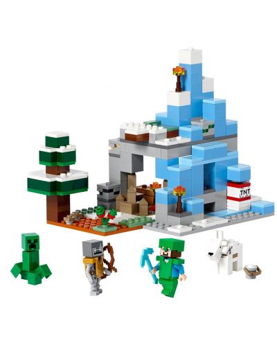 Konstruktor LEGO Minecraft - Smrznuti vrhovi (21243) - 3
