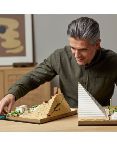 Konstruktor Lego Architecture - Velika piramida u Gizi (21058) - 4