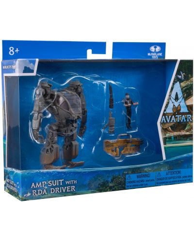 Set akcijskih figurica McFarlane Movies: Avatar - Amp Suit with RDA Driver - 10