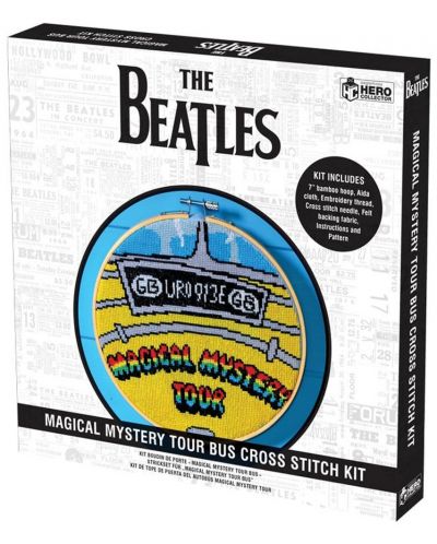 Set za vezenje Eaglemoss Music: The Beatles - Magical Mystery Tour Bus - 1