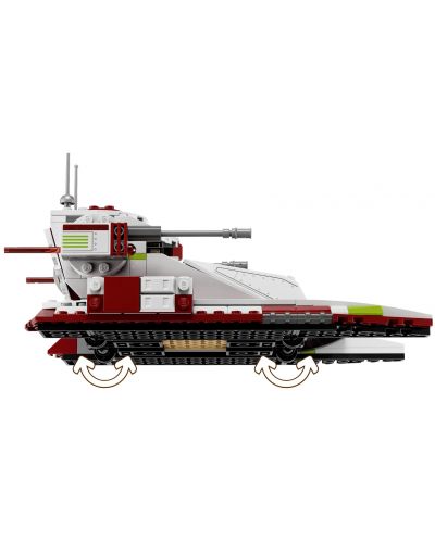 Konstrukcijski set LEGO Star Wars - Republički borbeni tenk (75342) - 6