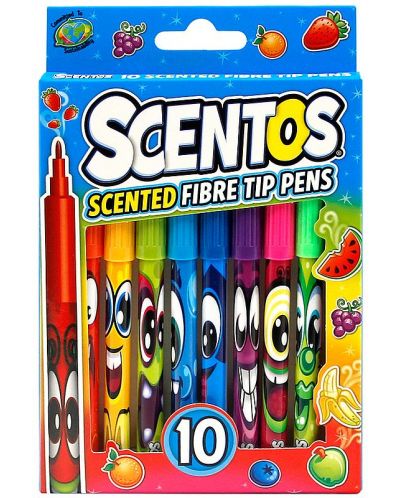 Set od 10 mirisnih markera Scentos - Bright Colors - 1