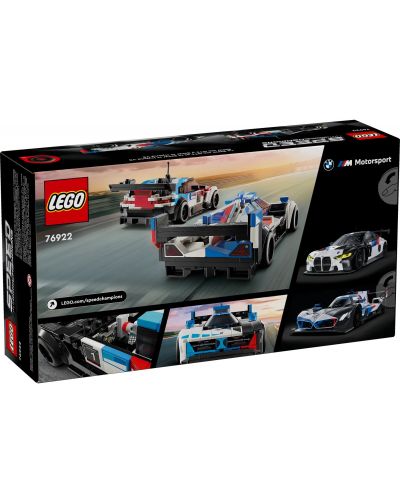 Konstruktor LEGO Speed Champions - BMW M4 GT3 & BMW M Hybrid V8 (76922) - 2