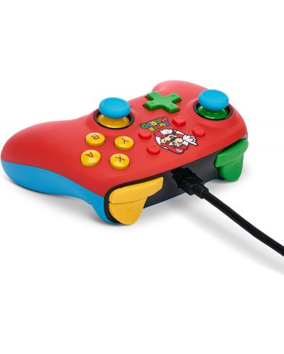 Kontroler PowerA - Nano, žičani, za Nintendo Switch, Mario Medley - 5