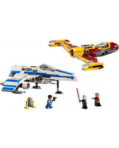 Konstruktor LEGO Star Wars - New Republic E-Wing protiv Shin Hatovog Starfightera (75364) - 2
