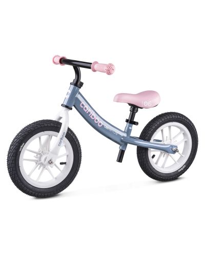 Bicikl za ravnotežu Cariboo - LEDventure, plavi/ružičasti - 4