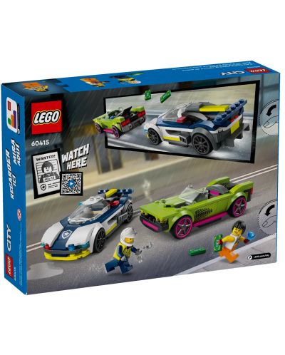 Konstruktor LEGO City - Policijska potjera automobilom ​(60415) - 2