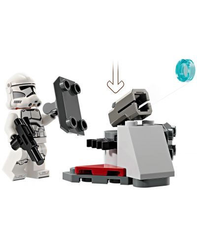 Konstruktor LEGO Star Wars - Clone Stormtroopers i Battle Droids Battle Pack (75372) - 4