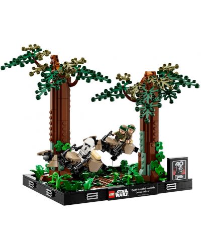 Konstruktor LEGO Star Wars - Diorama Endor Chase (75353) - 2