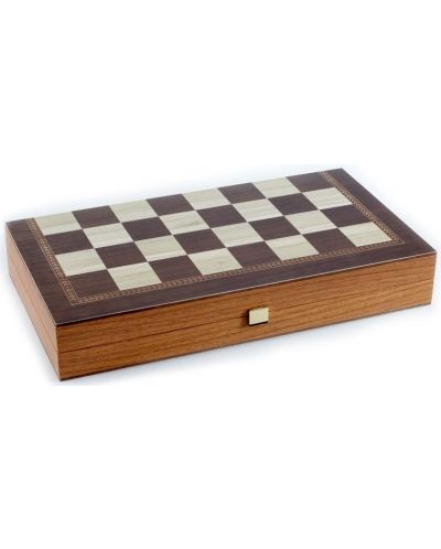 Set šaha i backgammona Manopoulos - Boja Wenge, 30 x 15 cm - 1