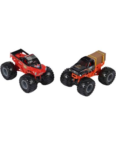 Buggy set Monster Jam - Lumberjack vs Axe, 1:64 - 2