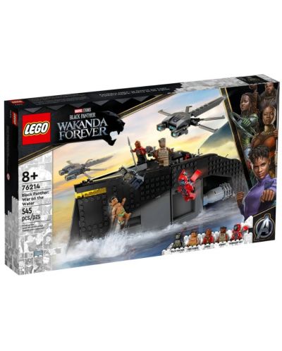 Konstrukcijski set LEGO Marvel Super Heores - Black Panther: Rat na vodi (76214) - 1