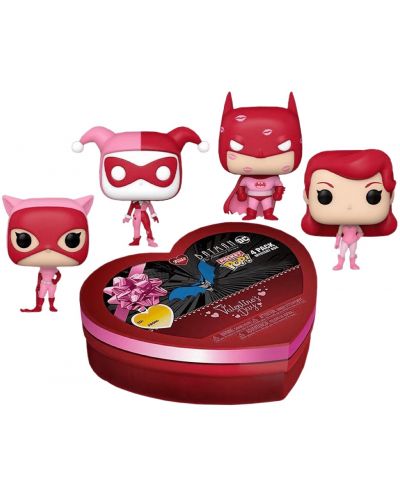 Set mini figurica Funko Pocket POP! DC Comics: Batman - Mystery Box (Valentine's Day) (Special Edition) - 1