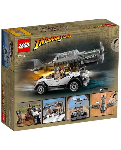 Konstruktor LEGO Indiana Jones - Potjera borbenim zrakoplovom (77012) - 2