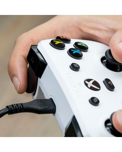 Kontroler Nacon - Evol-X, žičani, bijeli (Xbox One/Series X/S/PC) - 5