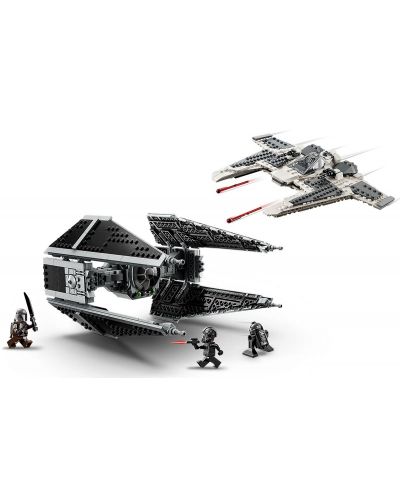 Konstruktor LEGO Star Wars - Mandalorijski borac protiv Ty Interceptora (75348) - 4