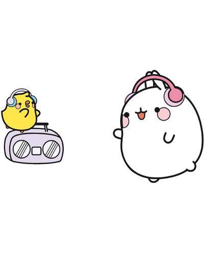 Set bedževa ABYstyle Animation: Molang - Music Molang - 1