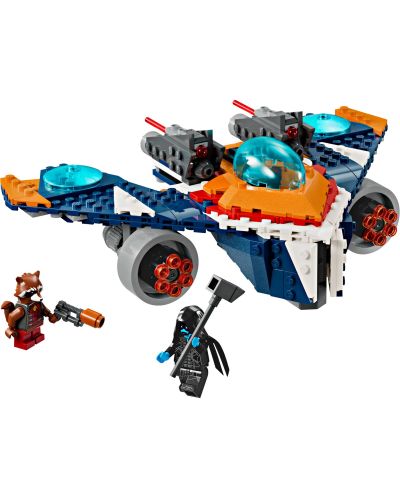 Konstruktor LEGO Marvel Super Heroes - Rocket's Warbird brod protiv Ronana ​ (76278) - 2