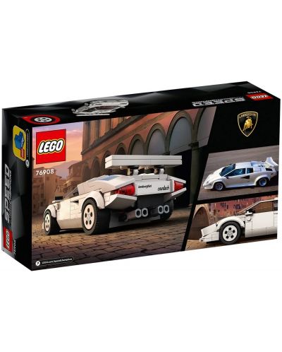 Кonstruktor Lego Speed Champions - Lamborghini Countach (76908) - 2