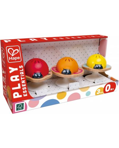 Set zvečki Hape International - Bubamare, 3 komada - 2