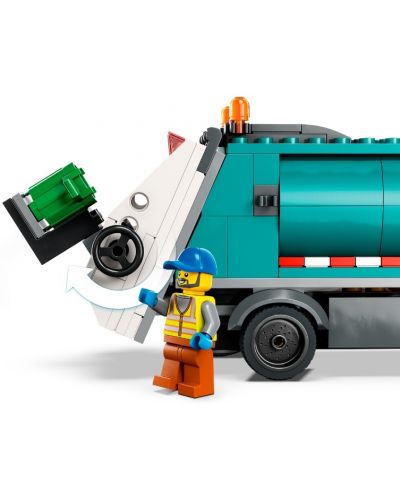 Konstruktor LEGO City - Kamion za reciklažu (60386) - 5