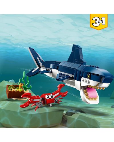 Konstruktor LEGO Creator 3 u 1 – Bića iz morskih dubina (31088) - 5