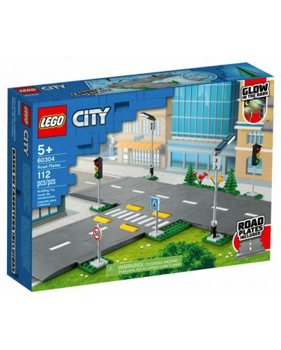 Konstruktor Lego City – Gradske ploče za cestu (60304) - 1