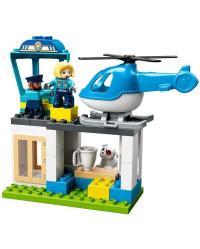Кonstruktor Lego Duplo Town - Policijska postaja i helikopter (10959) - 4