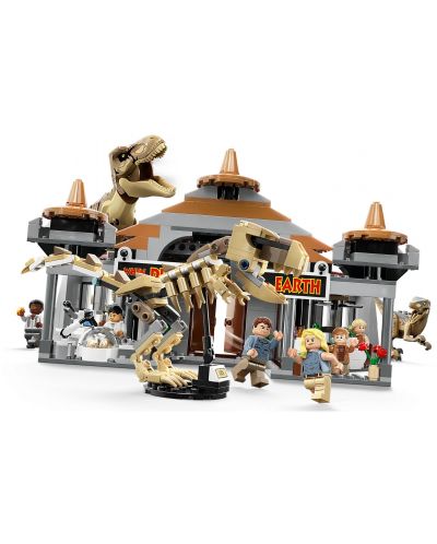 Konstruktor LEGO Jurassic World - Centar za posjetitelje s Rexom i Raptorom (76961) - 4