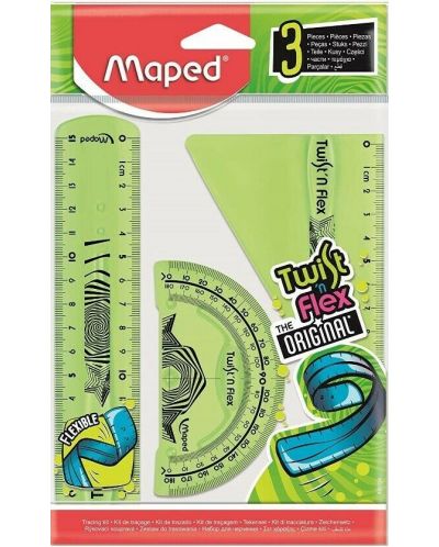 Set za crtanje Maped Twist'n Flex - Zeleni - 1