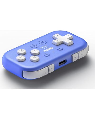 Kontroler 8BitDo - Micro Bluetooth Gamepad, plavi - 2