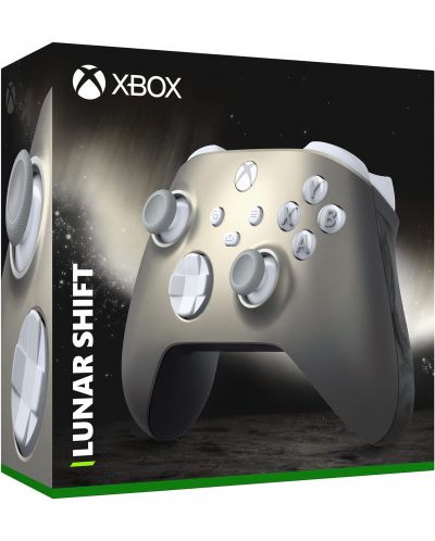 Kontroler Microsoft - za Xbox, bežični, Lunar Shift - 6