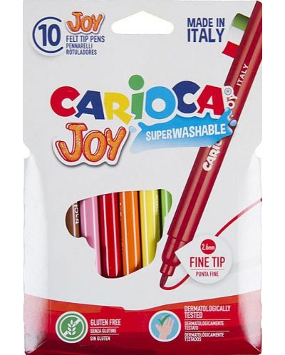 Set superizbrisivih flomastera Carioca Joy - 10 boja - 1